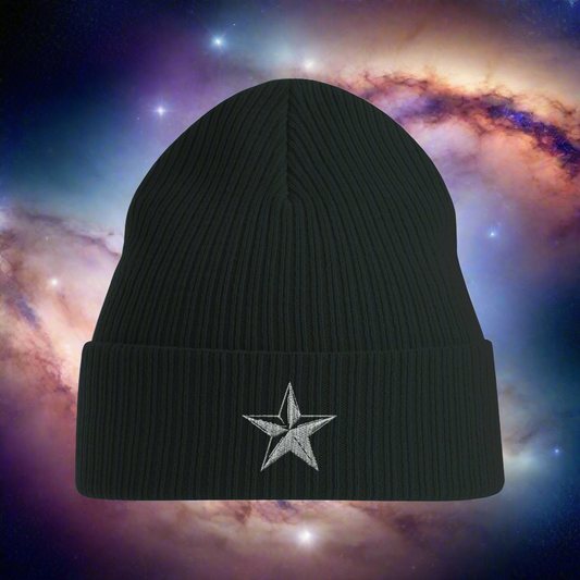 Black Star Aura Beanie
